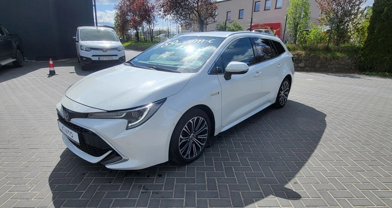 Toyota Corolla cena 107900 przebieg: 77694, rok produkcji 2020 z Drzewica małe 277